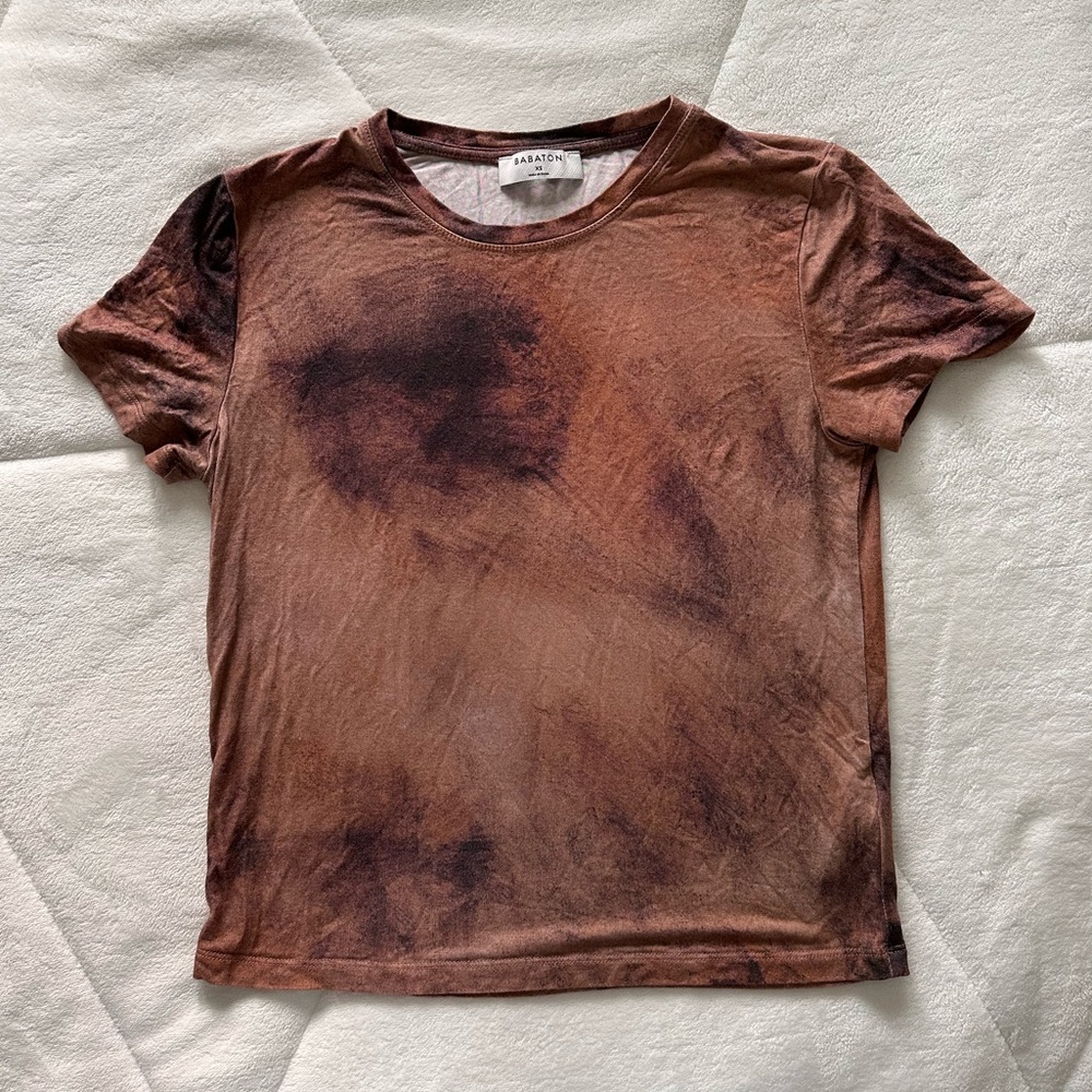 Aritzia Babaton Tie Dye T shirt